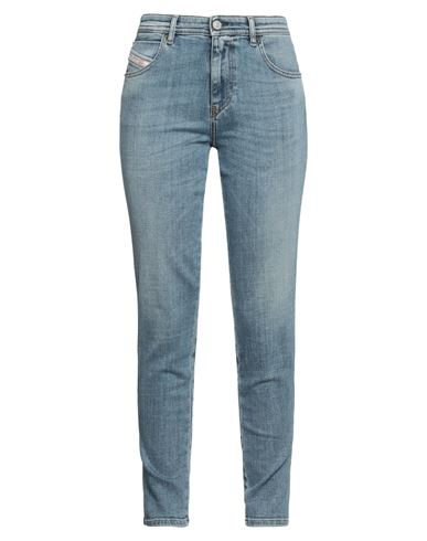 Shop Diesel Woman Jeans Blue Size 29w-32l Cotton, Elastomultiester, Elastane