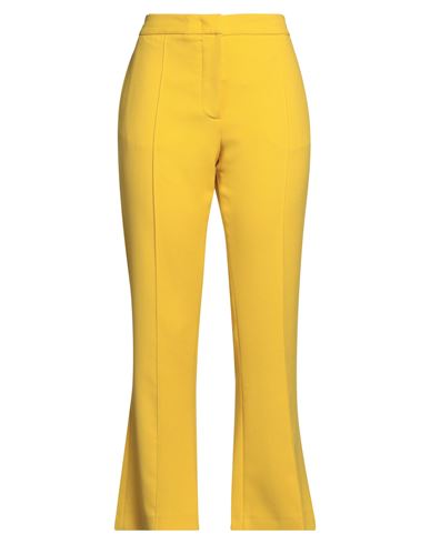 Maliparmi Malìparmi Woman Pants Marigold Size 6 Polyester, Viscose, Elastane, Acetate, Cupro In Yellow