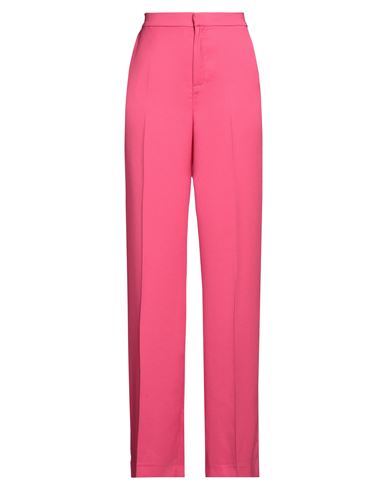 The Andamane Woman Pants Fuchsia Size 6 Polyester In Pink