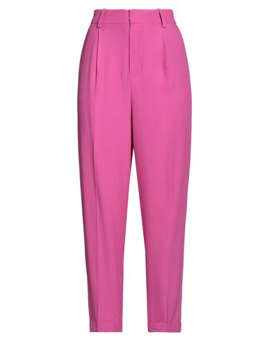 Federica Tosi Woman Pants Fuchsia Size 4 Acetate, Viscose In Pink