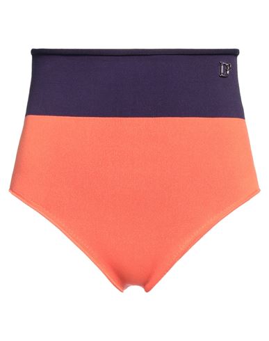 Dsquared2 Woman Shorts & Bermuda Shorts Orange Size L Viscose, Polyester