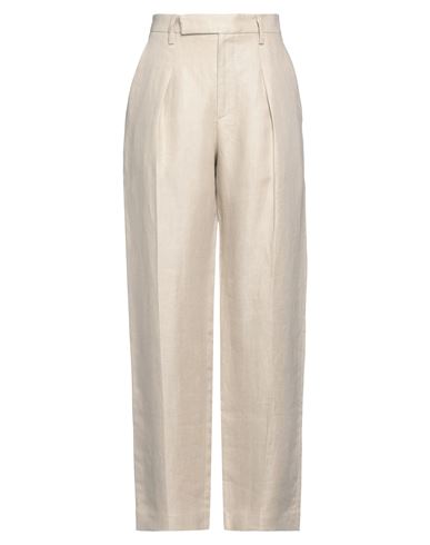 Brunello Cucinelli Woman Pants Beige Size 8 Linen