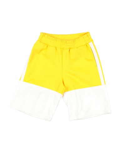 Shop Fendi Toddler Boy Shorts & Bermuda Shorts Ocher Size 4 Polyester, Cotton In Yellow
