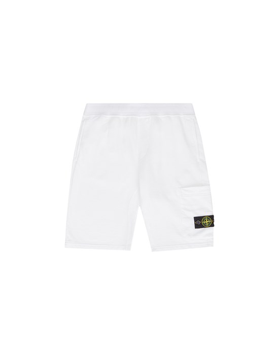 Fleece Bermuda Shorts Men Stone Island - Official Store