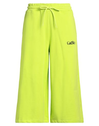 Gaelle Paris Gaëlle Paris Woman Pants Lime Green Size 2 Cotton