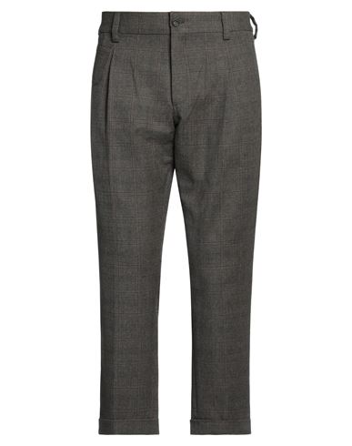 Dolce & Gabbana Man Pants Grey Size 38 Cotton, Wool