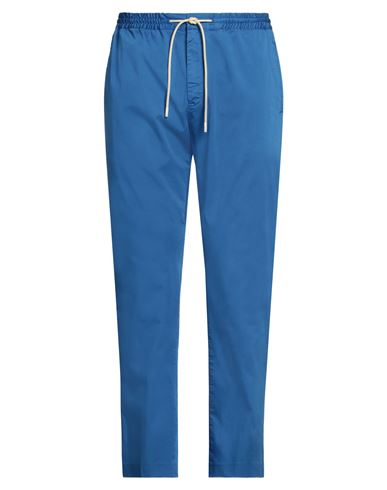 Pt Torino Man Pants Blue Size 40 Cotton, Polyamide, Polyester, Elastane