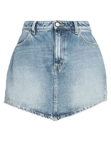 Shop Icon Denim Woman Denim Skirt Blue Size 30 Cotton
