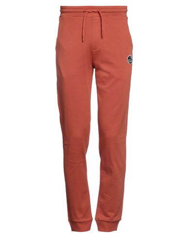 Kangol Man Pants Rust Size L Cotton, Polyester In Red