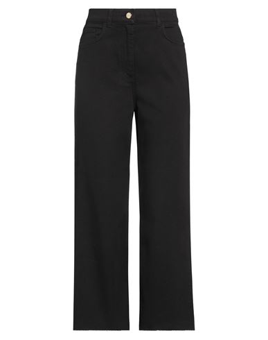 Elisabetta Franchi Woman Jeans Black Size 29 Cotton, Elastane