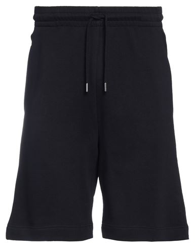 Shop Dries Van Noten Man Shorts & Bermuda Shorts Midnight Blue Size L Cotton