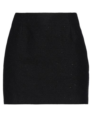 Shop Tagliatore 02-05 Woman Mini Skirt Black Size 4 Cotton, Polyester, Polyamide, Elastane