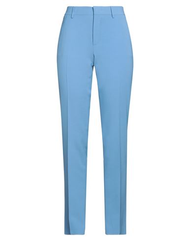 Tagliatore 02-05 Woman Pants Azure Size 6 Polyester, Virgin Wool, Elastane In Blue