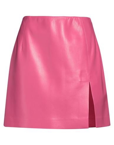 The Andamane Woman Mini Skirt Magenta Size 8 Polyester, Polyurethane