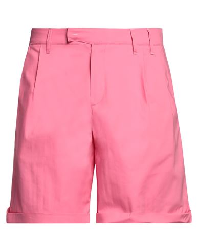 Berna Man Shorts & Bermuda Shorts Fuchsia Size 32 Organic Cotton, Polyamide, Elastane In Pink