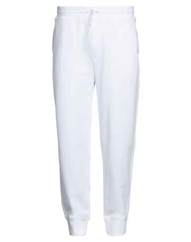 Armani Exchange Man Pants White Size L Cotton, Elastane