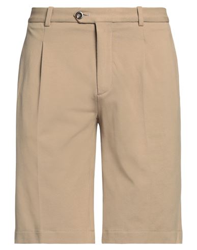 Circolo 1901 Man Shorts & Bermuda Shorts Camel Size 40 Cotton, Elastane In Beige