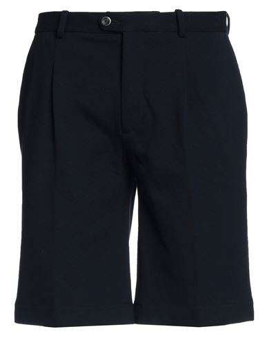 Circolo 1901 Man Shorts & Bermuda Shorts Midnight Blue Size 36 Cotton, Elastane
