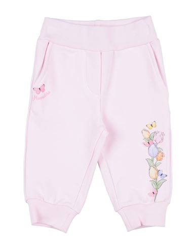 Shop Monnalisa Newborn Girl Pants Pink Size 3 Cotton, Elastane