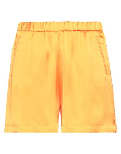 The Nina Studio Woman Shorts & Bermuda Shorts Orange Size 8 Polyester