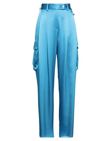 El La® Lago Di Como El La Lago Di Como Woman Pants Azure Size 6 Polyester In Blue