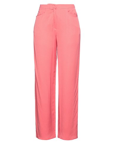 Emporio Armani Woman Pants Coral Size 16 Viscose, Cupro
