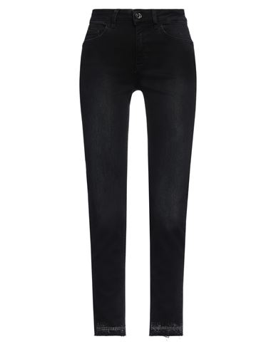 Liu •jo Woman Jeans Black Size 27w-28l Cotton, Elastane