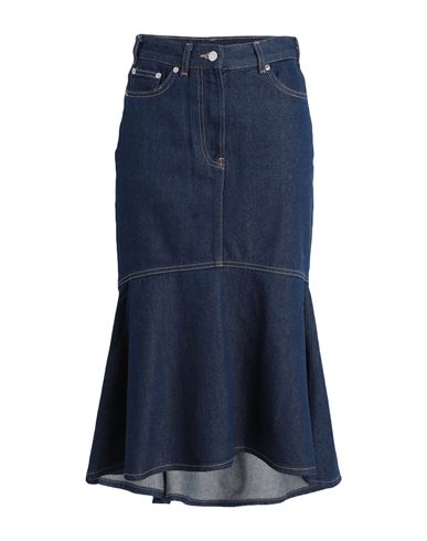 Arket Woman Denim Skirt Blue Size 14 Cotton
