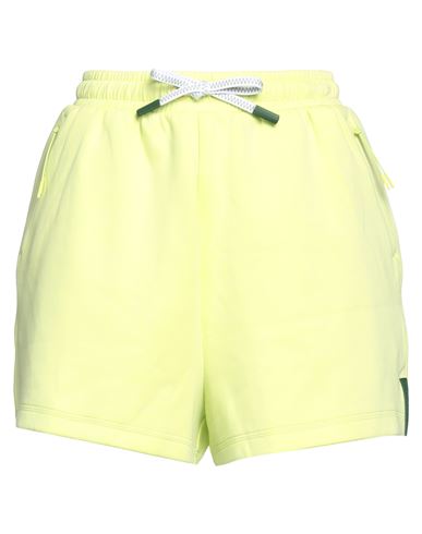 Lacoste Woman Shorts & Bermuda Shorts Light Green Size 4 Cotton, Polyester, Elastane