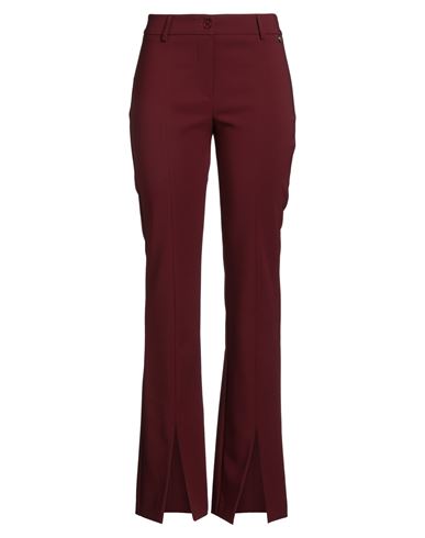 Rebel Queen By Liu •jo Woman Pants Burgundy Size 8 Polyamide, Polyester