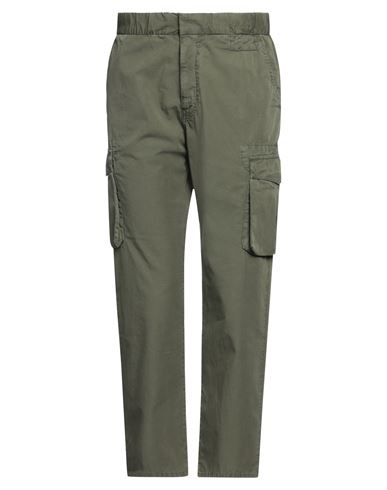 Care Label Man Pants Military Green Size 32 Cotton