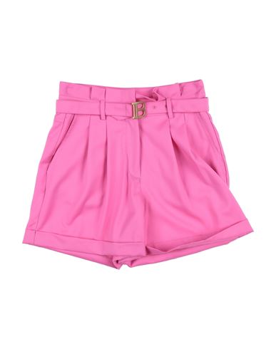 Shop Balmain Toddler Girl Shorts & Bermuda Shorts Fuchsia Size 6 Virgin Wool In Pink