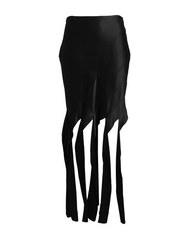 Shop Stella Mccartney Woman Maxi Skirt Black Size 8-10 Acetate, Viscose