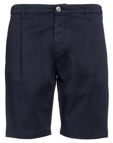 Barba Napoli Man Shorts & Bermuda Shorts Midnight Blue Size 40 Cotton, Elastane