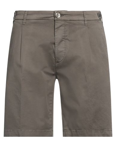 Barba Napoli Man Shorts & Bermuda Shorts Brown Size 33 Cotton, Elastane