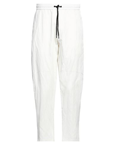 Giorgio Armani Man Pants White Size 38 Viscose, Cotton, Metallic Fiber, Polyamide