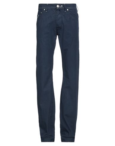 Jacob Cohёn Man Pants Navy Size 33 Cotton, Elastane In Blue