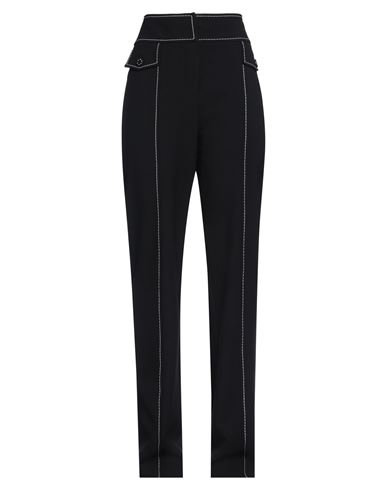 Boutique Moschino Woman Pants Black Size 8 Polyester, Virgin Wool, Elastane
