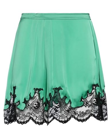 Rabanne Woman Mini Skirt Green Size 6 Polyester, Polyamide