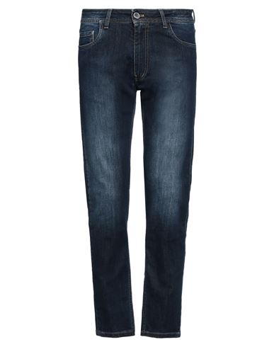 Shop Primo Emporio Man Jeans Blue Size 34 Cotton, Elastane