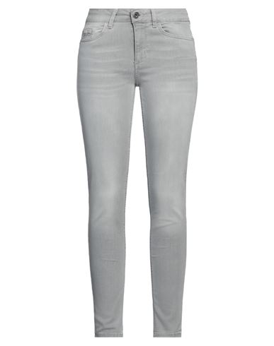 Liu •jo Woman Jeans Light Grey Size 29w-30l Cotton, Elastane