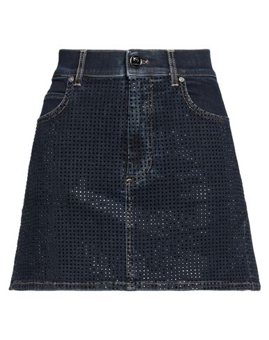 Falda vaquera Mujer Azul marino 36 Mujer