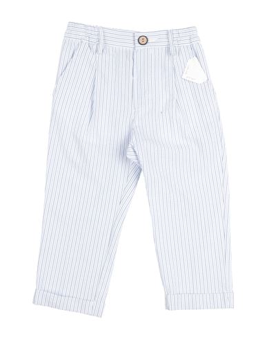 Shop Monnalisa Toddler Boy Pants White Size 3 Cotton