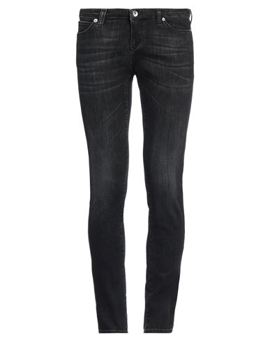 Emporio Armani Man Jeans Black Size 31 Cotton, Polyester, Elastane