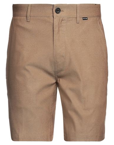 Hurley Man Shorts & Bermuda Shorts Brown Size 30 Cotton, Polyester, Elastane