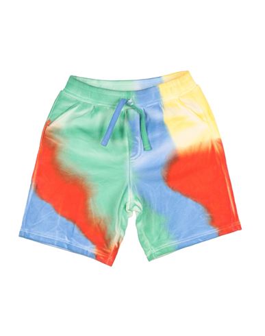 Dolce & Gabbana Newborn Boy Shorts & Bermuda Shorts Azure Size 3 Cotton, Elastane In Multi