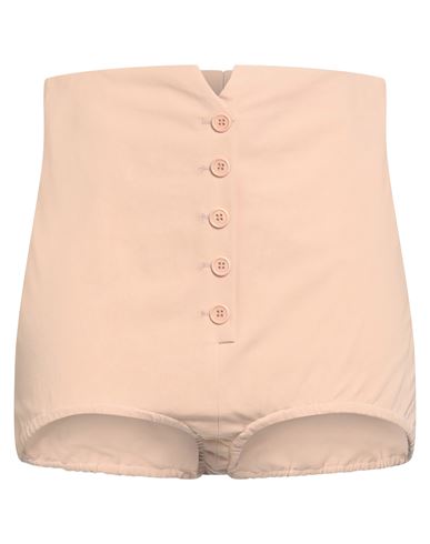Philosophy Di Lorenzo Serafini Woman Shorts & Bermuda Shorts Blush Size 8 Cotton, Elastane In Pink