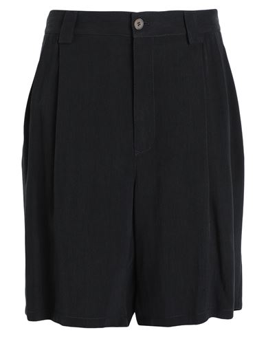 Giorgio Armani Man Shorts & Bermuda Shorts Black Size 40 Cupro In Black