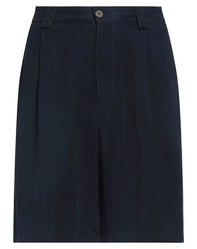 Giorgio Armani Man Shorts & Bermuda Shorts Navy Size 44 Cupro In Navy