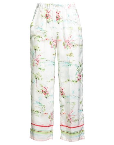 True Royal Woman Pants White Size 4 Silk
